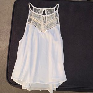 Chiffon dressy tank top